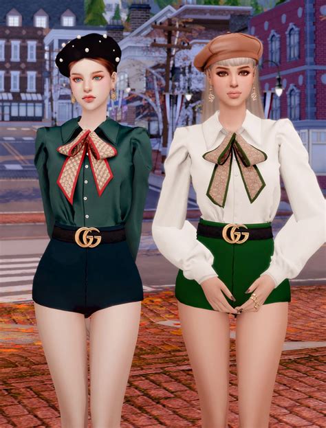 sims 4 clothe gucci|sims 4 gucci cc download.